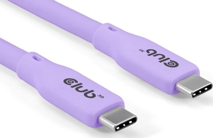 Attēls no Club 3D CLUB3D CAC-3004 kabel USB USB4 Gen 2x2 2 m USB C Fioletowy
