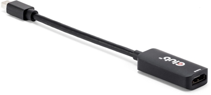 Attēls no Club3D Adaptér miniDP 1.4 na HDMI, 4K120Hz nebo 8K60Hz HDR10+, M/F, 9cm