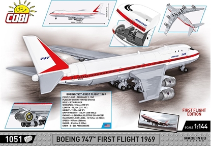 Picture of Cobi Boeing 747 First Flight 1969