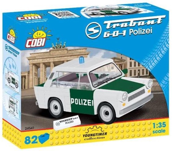 Изображение Cobi Cars Trabant 601 Policja 81 el. (24541)
