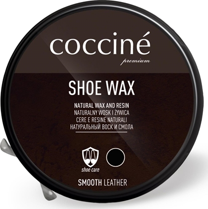 Attēls no Coccine Pasta do butów shoe wax czarna 40g (55/32/40c/02), coccine