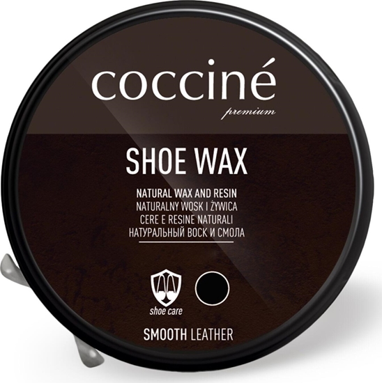 Picture of Coccine Pasta do butów shoe wax czarna 40g (55/32/40c/02), coccine