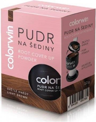 Picture of Colorwin Colorwin Puder kryjcy odrost i zwikszajcy objto wosów Jasny Brz 3.2g