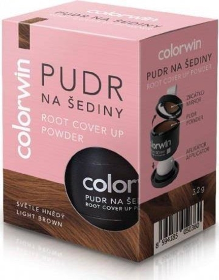Picture of Colorwin Colorwin Puder kryjcy odrost i zwikszajcy objto wosów Jasny Brz 3.2g