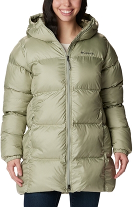 Attēls no Columbia Puffect Mid Hooded Jacket 1864791348 Zielone S