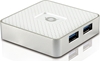Picture of Conceptronic HUBBIES03W interface hub USB 3.2 Gen 1 (3.1 Gen 1) Micro-B 5000 Mbit/s White