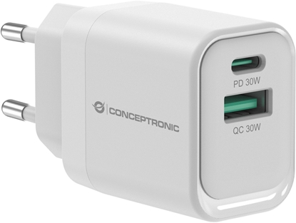 Attēls no Conceptronic ALTHEA19W33 2-Port 33W GaN USB PD Charger