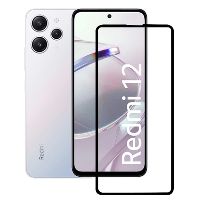 Изображение Connect Xiaomi Redmi 12 5G / 12 4G 2.5D Full Cover Japan Glue Glass Anti-Static Stronger