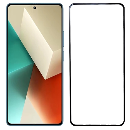 Picture of Connect Xiaomi Redmi Note 13 5G 2.5D Full Cover Japan Glue Glass Anti-Static Stronger