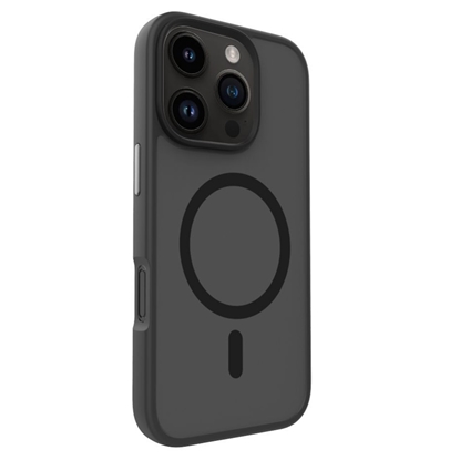 Attēls no Connect Apple iPhone 15 Pro Max Hybrid Case With Magnetic PC+TPU Black