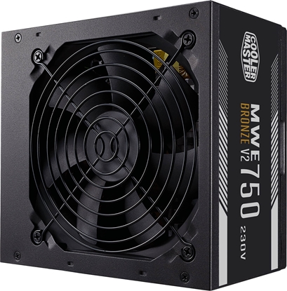 Attēls no Cooler Master MWE 750 Bronze 230V V2 power supply unit 750 W 24-pin ATX ATX Black