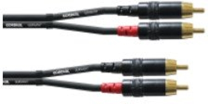 Изображение Cordial 2 x RCA male - 2 x RCA male cable, 1.5 m