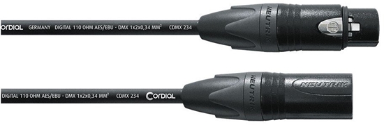 Picture of Cordial AES/EBU XLR to XLR cable, 10 m