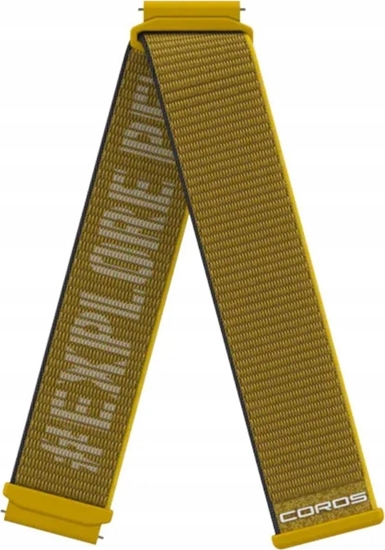 Изображение Coros Imaniojo laikrodio apyrank, COROS 22mm, APEX 2 Pro, APEX Pro, APEX 46mm, Geltonos spalvos