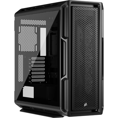 Attēls no CORSAIR 5000T Tempered Glass MT Black