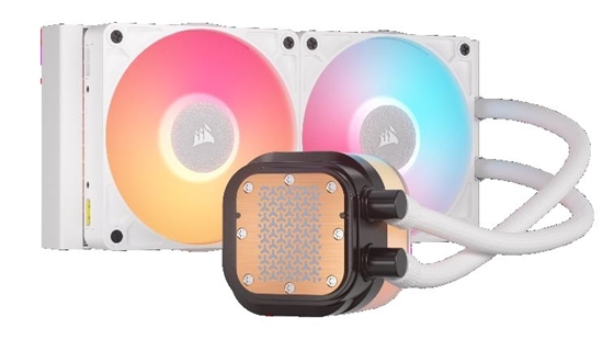 Picture of CORSAIR iCUE LINK TITAN 240 RX LCD White