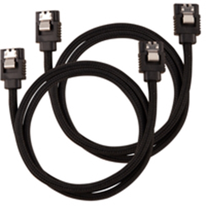 Attēls no CORSAIR SATA Data Cable Set 60cm Black