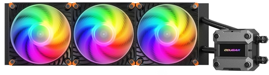 Picture of COUGAR CPU Wasserkühlung Poseidon Ultra 360, ARGB, Schwarz