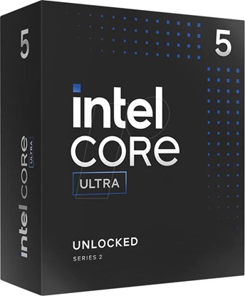 Attēls no CPU|INTEL|Desktop|Core Ultra|U5-245K|Arrow Lake|4200 MHz|Cores 14|24MB|Socket LGA1851|125 Watts|BOX|BX80768245KSRQCT