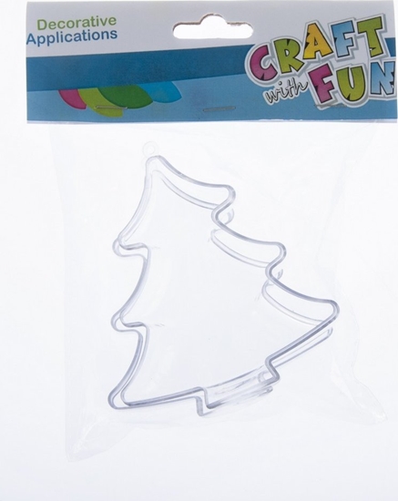 Picture of Craft with Fun OZDOBA BN PLAST CHOINKA 10CM 1SZT CF PBH 12/192