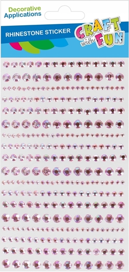 Picture of Craft with Fun OZDOBA DEK KRYSZT SPRZYL ROZ 18SZT CF PBH 12/288