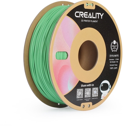Attēls no Creality CR-PLA Matte filament for 3D printers, 1.75 mm, avocado green