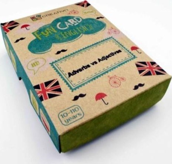 Picture of Creativo Fun Card English Adverbs vs Adjectives CREATIVO