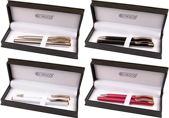 Picture of Cresco Zestaw Pióro + Dugopis CLASSIC w etui 38