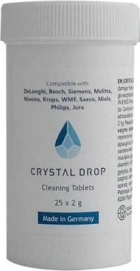 Изображение Crystal Drop CRYSTAL DROP valymo tablets (25 vnt. x 2 g)