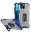 Изображение Crystal Ring Case pancerne hybrydowe etui pokrowiec + magnetyczny uchwyt iPhone 13 mini niebieski