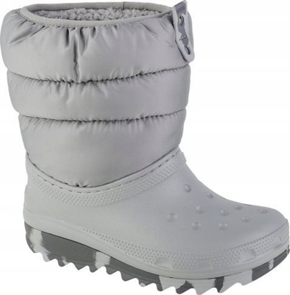 Picture of Crocs Crocs Classic Neo Puff Boot Kids 207684-007 szary 29/30