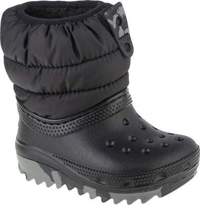 Picture of Crocs Crocs Classic Neo Puff Boot Toddler 207683-001 Czarne 23/24