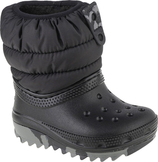 Picture of Crocs Crocs Classic Neo Puff Boot Toddler 207683-001 Czarne 23/24