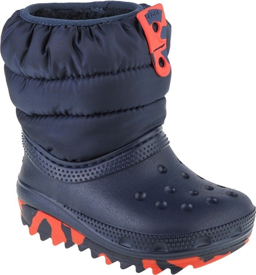 Изображение Crocs Crocs Classic Neo Puff Boot Toddler 207683-410 Granatowe 20/21