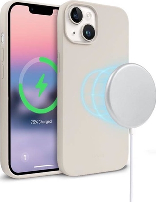 Attēls no Crong Crong Color Cover Magnetic - Etui iPhone 14 MagSafe (kamienny be)
