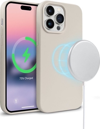 Attēls no Crong Crong Color Cover Magnetic - Etui iPhone 14 Pro Max MagSafe (kamienny be)