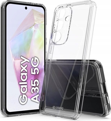 Attēls no Crong Crong Crystal Shield Cover - Etui Samsung Galaxy A35 5G (przezroczysty)