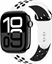 Изображение Crong Crong Duo Sport - Pasek do Apple Watch 38/40/41/42 mm (biay/czarny)
