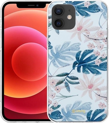 Attēls no Crong Crong Flower Case etui na iPhone 12 Mini (wzór 01)