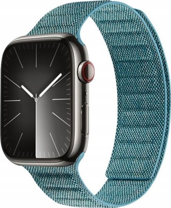 Attēls no Crong Crong Melange - Pasek magnetyczny do Apple Watch 38/40/41 mm (turkusowy melan)