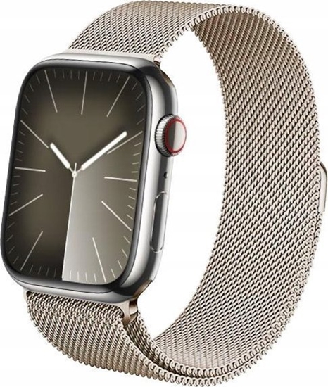 Picture of Crong Crong Milano Steel  Pasek ze stali nierdzewnej do Apple Watch 42/44/45/49 mm (szampaski)