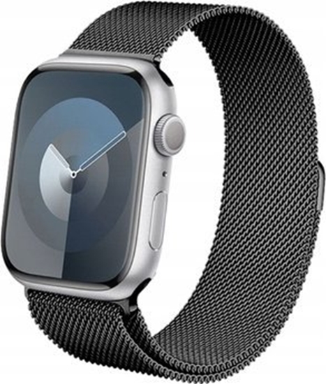 Изображение Crong Pasek Crong Milano Steel Apple Watch 4/5/6/7/8/9/SE/Ultra 42/44/45/49mm grafitowy