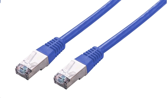Picture of C-Tech C-TECH kabel patchcord Cat5e, FTP, modrý, 0,25m