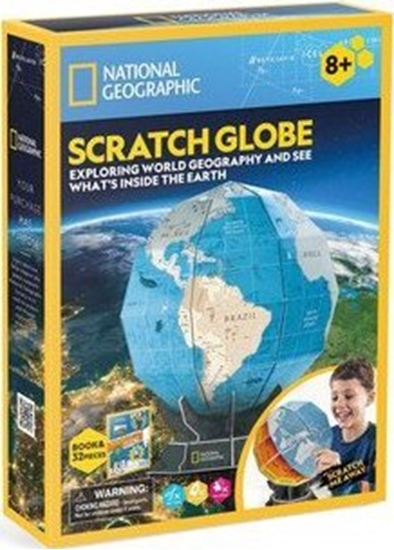 Picture of Cubic Fun CUBIC FUN PUZZLE 3D NATIONAL GEOGRAPHIC GLOBUS