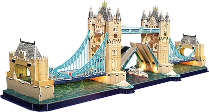 Attēls no Cubic Fun CUBIC FUN PUZZLE 3D TOWER BRIDGE LED (L531h)