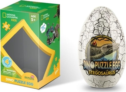 Attēls no Cubic Fun PUZZLE NATIONAL GEOGRAPHIC STEGOZAUR