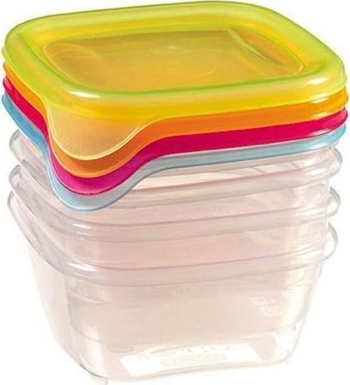 Picture of Curver CURVER Zestaw pojemników FRESH&GO 4x0,25L 210476 uniwersalny