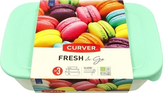 Picture of Curver Zestaw pojemników na ywno Curver FRESH&GO