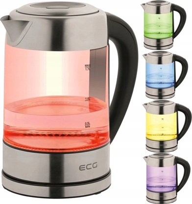 Picture of Czajnik ECG ECG Colore virdulys 1,7l; 2200 W; Removable and washable limescale laelinis