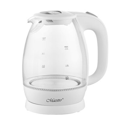 Picture of Czajnik elektryczny szklany 1,7l 2200W MR-063-WHITE